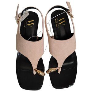 Worthington Women's Ruth Heeled Sandals Size 8.5 Color - Taupe